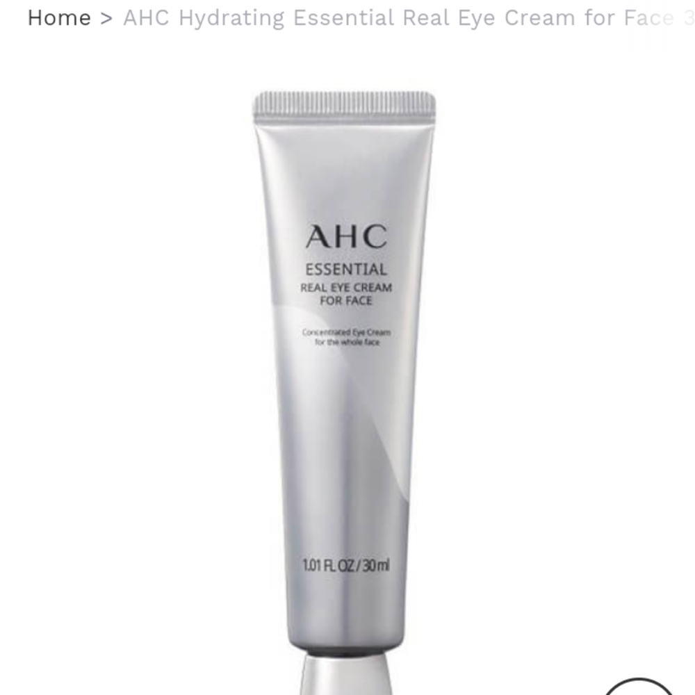 AHC Essential Real Eye Cream For Face